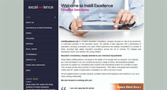Desktop Screenshot of instill-excellence.com