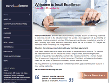 Tablet Screenshot of instill-excellence.com